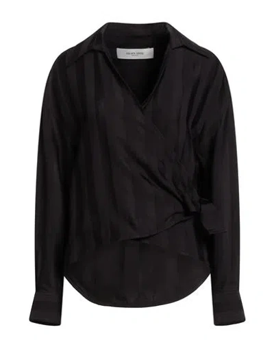 Golden Goose Woman Top Black Size M Viscose, Cotton