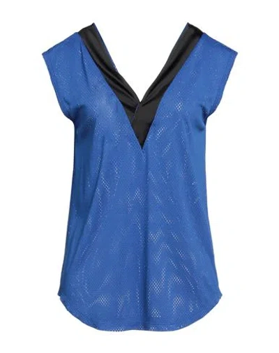 Golden Goose Woman Top Blue Size S Polyester
