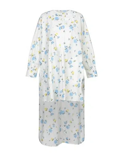 Golden Goose Shirt Dress In White
