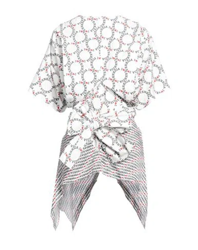 Golden Goose Woman Top White Size S Cotton, Cupro