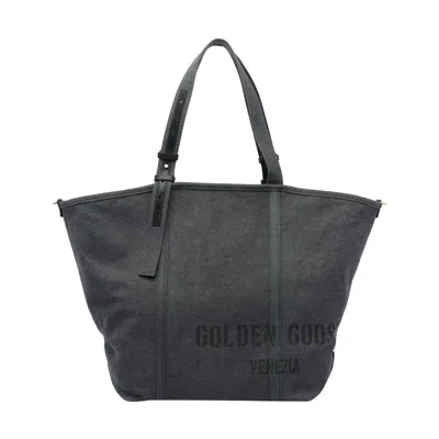 GOLDEN GOOSE GOLDEN GOOSE WOMEN 24.7 EW CANVAS SHOPPING BAG
