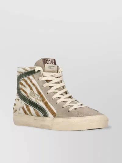 Golden Goose Women's Animalier Pattern High-top Sneakers