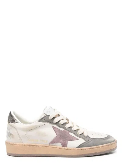 GOLDEN GOOSE WOMEN'S BALL STAR LEATHER SNEAKERS