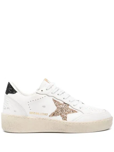 Golden Goose Women Ball Star Leather Sneakers In Multicolor