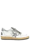 Golden Goose Women Ball Star Sneakers In Silver