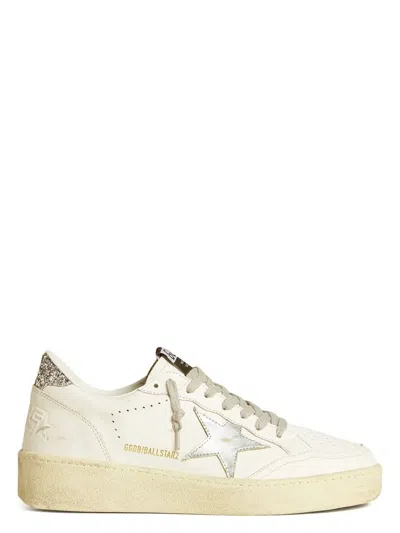 GOLDEN GOOSE WOMEN'S BALLSTAR 2 LEATHER UPPER AND SPUR L SNEAKER