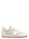 Golden Goose Ballstar Suede Upper Leather Toe Star And Spur Laminated Heel Shoes