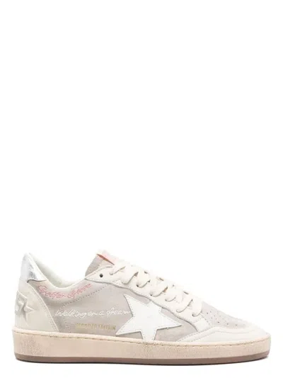 GOLDEN GOOSE WOMEN'S BALLSTAR SUEDE UPPER LEATHER TOE ST SNEAKER