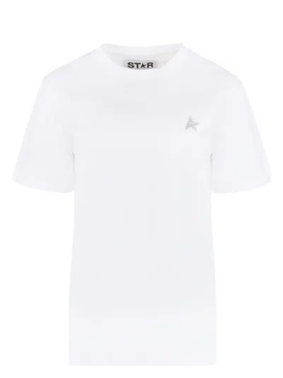 GOLDEN GOOSE WOMEN'S COTTON CREW-NECK T-SHIRT
