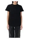 Golden Goose Distressed T-shirt In Black