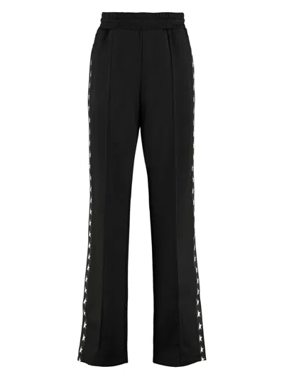 GOLDEN GOOSE WOMEN'S DOROTEA BLACK STAR JOGGING PANTS