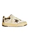 Golden Goose Forty2 Leather Upper Heel And Spur Suede Toe Rubber Star In Multi