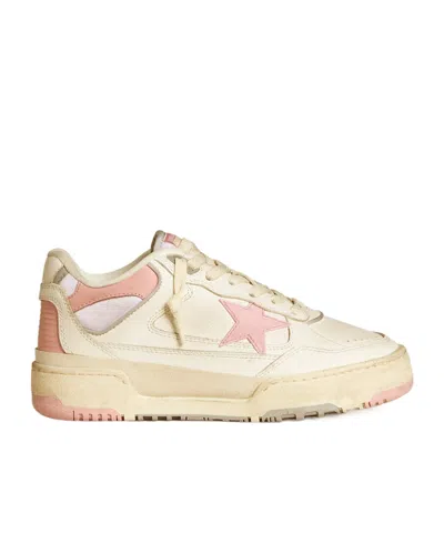 GOLDEN GOOSE GOLDEN GOOSE DELUXE BRAND FORTY 2 LACE-UP SNEAKERS