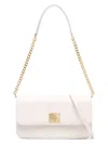 Golden Goose Gioia Leather Shoulder Bag In White