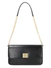 Golden Goose Gioia Leather Shoulder Bag In Black