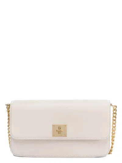 Golden Goose Women's Gioia Leather Shoulder Bag In White