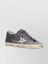 Golden Goose Silver And Black Leather Super Star Sneakers