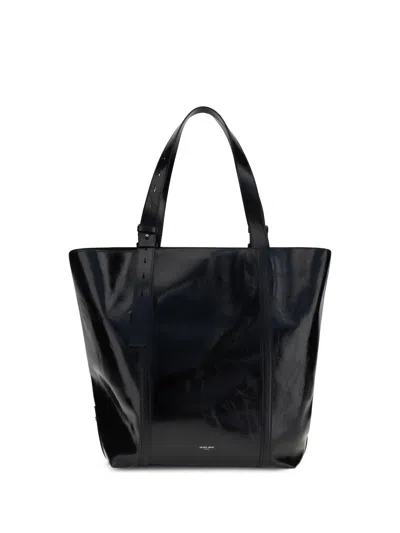 GOLDEN GOOSE GOLDEN GOOSE WOMEN GLOSSY LEATHER TOTE BAG