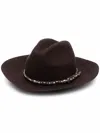 Golden Goose Hats In Brown