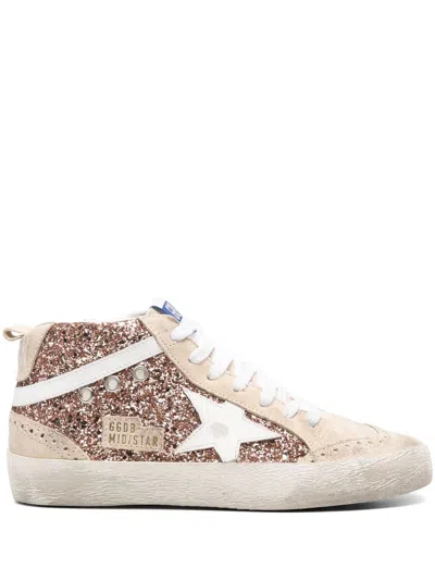 GOLDEN GOOSE WOMEN'S GOLDEN GOOSE MID STAR CLASSIC SNEAKERS