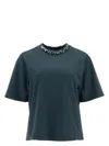 Golden Goose Boxy T-shirt With In Black