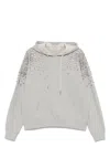 Golden Goose Journey Hoodie B In Grey