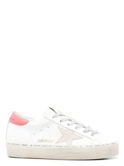 Golden Goose Women's Hi Star Leather Sneakers