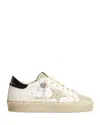 Golden Goose Hi Star Leather Sneakers In Animal Print