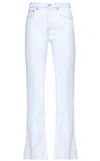 Golden Goose Women's High Rise Boot Cut Jeans In Blue In Blue