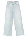 Golden Goose Lived-in Denim Effect Boyfriend Jeans In Blue