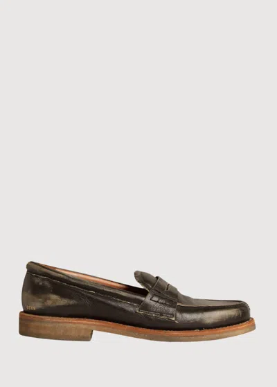 Golden Goose Women's Jerry Mocassino Leather Upper Loafer In Black