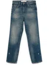Golden Goose Women Distressed Effect Journey Jeans In Multicolor