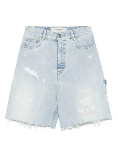 GOLDEN GOOSE GOLDEN GOOSE WOMEN `JOURNEY` `MARSHA` DENIM SHORTS