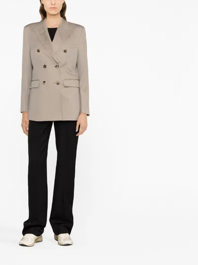 Golden Goose Women's Journey W's Blazer Double-breasted In Roasted Cashew