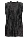 Golden Goose Sequin Mini Dress. In Black
