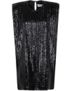Golden Goose Sequin Mini Dress. In Black