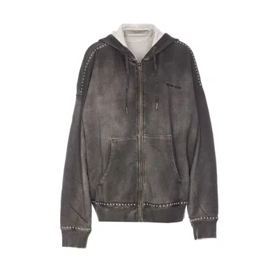 Golden Goose Women Journey Zip Up Hoodie In Grey