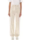 Golden Goose Kim Denim Sequin All-over In Ecru