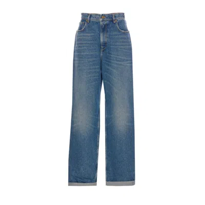 Golden Goose Women Kim Jeans In Blue