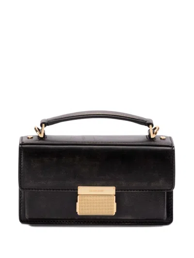 Golden Goose Women's Leather Foldover Top Bag In Black