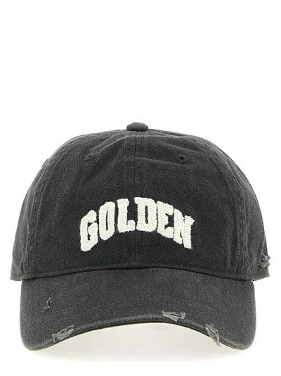 Golden Goose Women Lived-in Cap In Gray