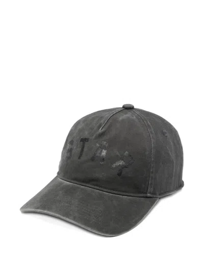 Golden Goose Women Logo Baseball Cap In Gray