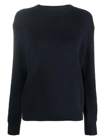 GOLDEN GOOSE WOMEN'S LOGO COTTON CREWNECK SWEATER