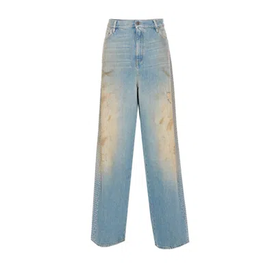 Golden Goose Women Melody Boyfriend Jeans In Blue