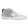 Golden Goose Glittered High-top Sneakers In Multi