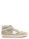 Golden Goose Women's Mid Star Suede Upper Leather Star Sneaker