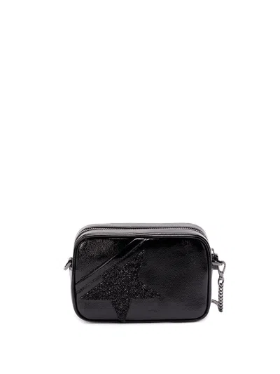 Golden Goose Deluxe Brand Mini Star Embellished Shoulder Bag In Black