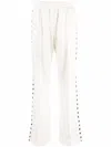 Golden Goose Deluxe Brand Ivory Pants With Elastic Waist In White