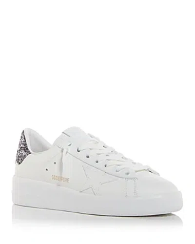 Golden Goose Women's Pure Star Low Top Sneakers In Whiteantra