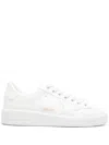 Golden Goose Purestar Sneaker With Logo In White